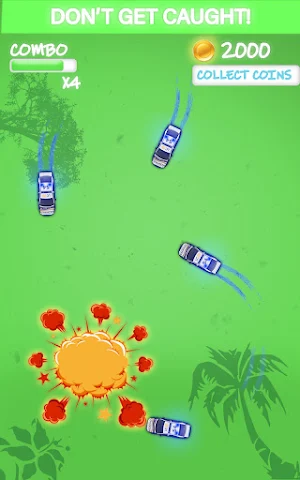 Police Car Escape - Pursuit Car Game Screenshot 3