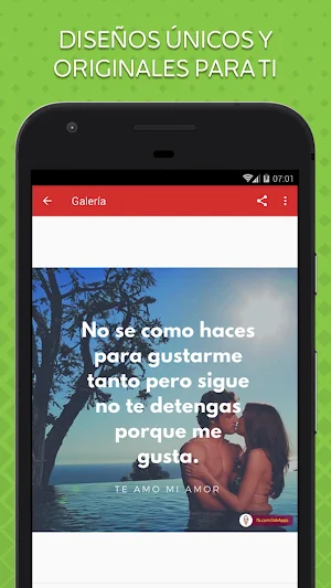 Frases Amor Romantico Screenshot 1