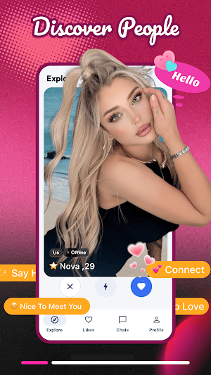 Nearby Dating: Heartly Screenshot 1