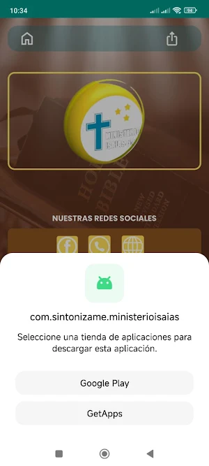 Ministerio Isaias Radio Screenshot 1