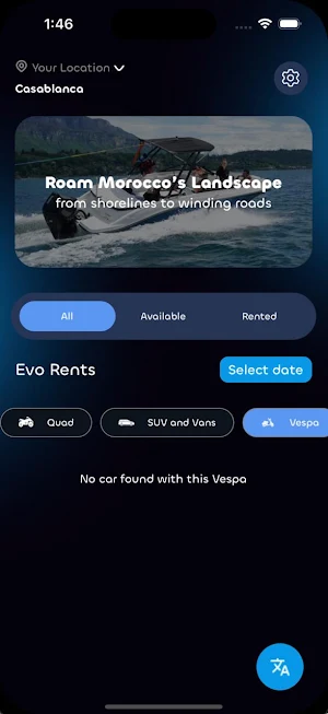 Evo Rents Screenshot 3