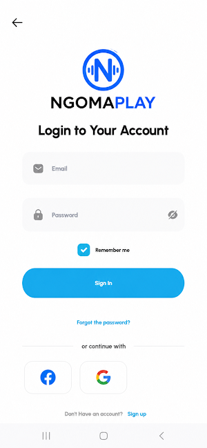 NgomaPlay Screenshot 1
