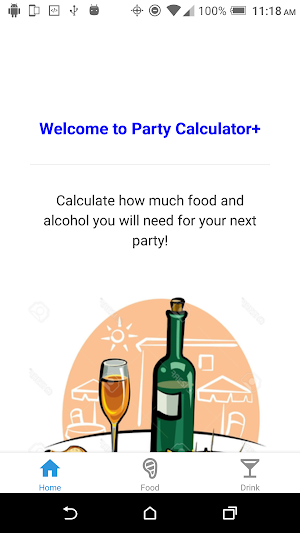 Party Calculator Screenshot 1