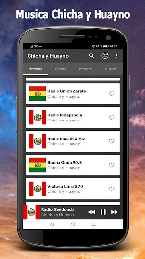 Musica Chicha y Huayno Screenshot 1