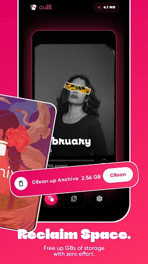Cull – Swipe Gallery Cleaner Screenshot 2