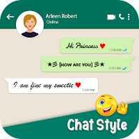 Chat Style text & Cool fonts