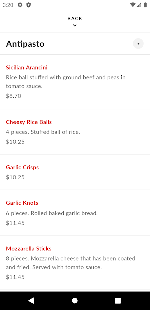 Lazzara's Pizza Screenshot 2