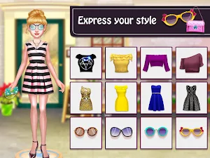 Beauty Girl Makeup and Dressup Puzzle Screenshot 0