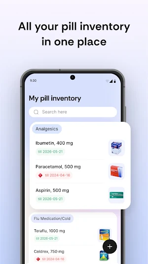 Pill & medication reminder app Screenshot 3