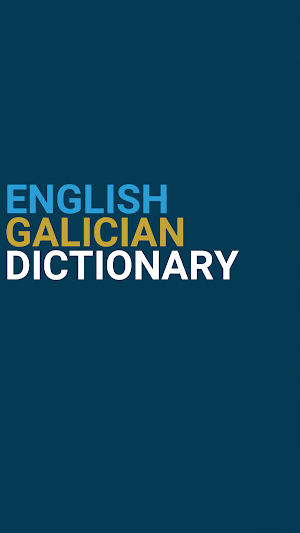English : Galician Dictionary Screenshot 0
