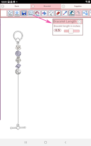 Beaded Bracelet Creator Screenshot 2
