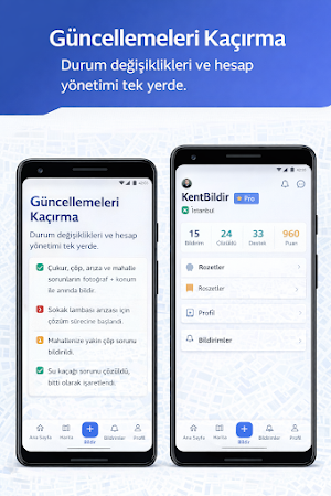 Belediye Şikayet – Kent Bildir Screenshot 0