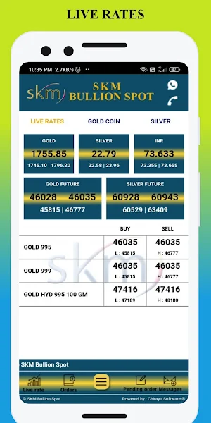 SKM Bullion Spot Screenshot 0