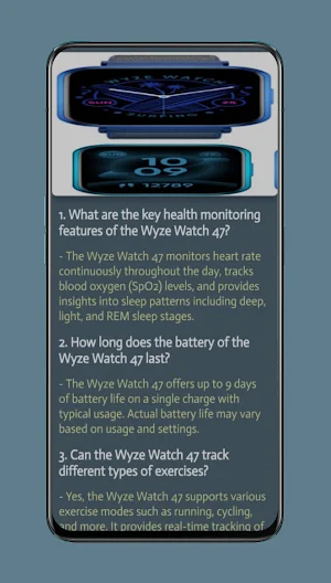 wyze watch 47 guide Screenshot 1