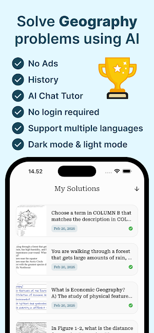 Geography AI Homework Helper Screenshot 0