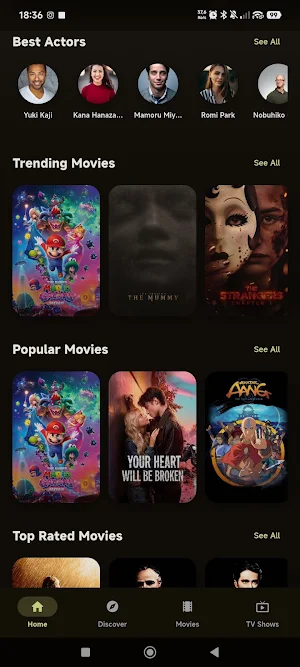 DoraWatch - Movies & TV : info Screenshot 1