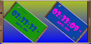 Digital Clock App : and Night  Screenshot 3