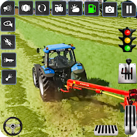 Tractor Driving: Village Game