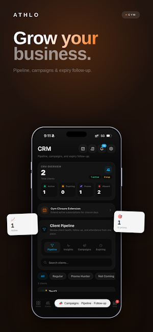 Athlo - Fitness Solution Screenshot 1