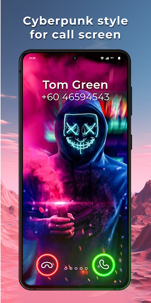 Color Call Theme & Call Screen Screenshot 0