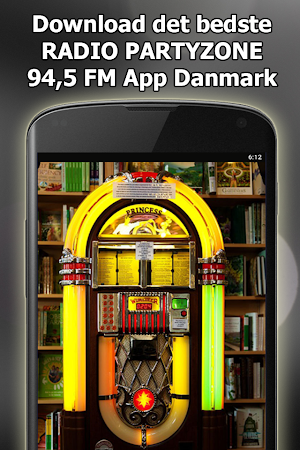 Radio PARTYZONE 94,5 FM Online Gratis Danmark Screenshot 0