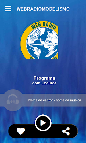 WebRadioModelismo Screenshot 1