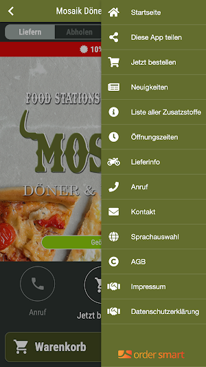 Mosaik Döner & Pizzahaus Screenshot 2