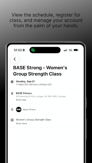 BASE Fitness Screenshot 3
