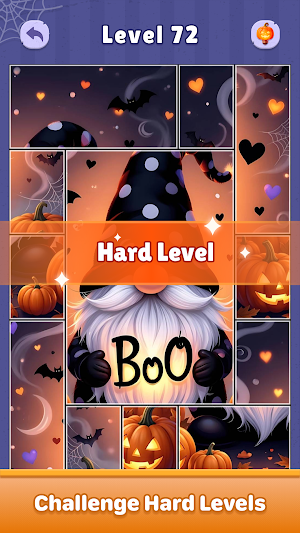 Halloween Jigcard-Puzzle Game Screenshot 3