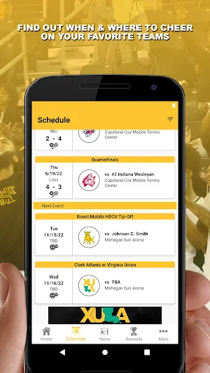 XULA GOLD ATHLETICS Screenshot 1