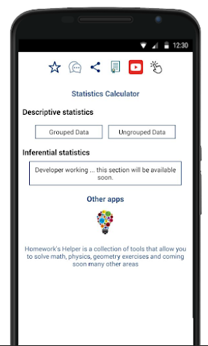 Statistics Calculator Screenshot 0