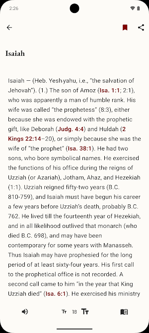 Easton's Bible Dictionary Screenshot 1