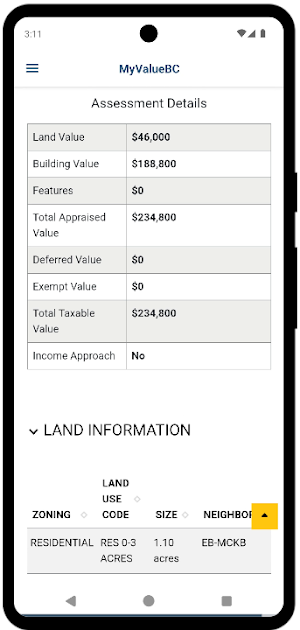 MyValueBC Screenshot 2