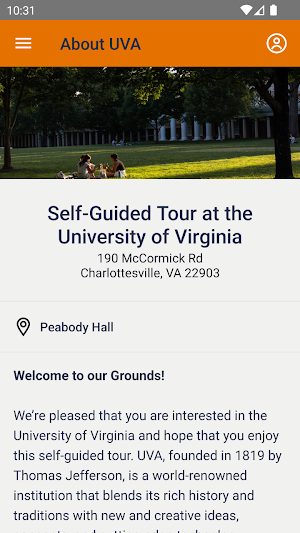 Undergraduate Admission at UVA Screenshot 0