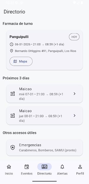 MiComuna Screenshot 1