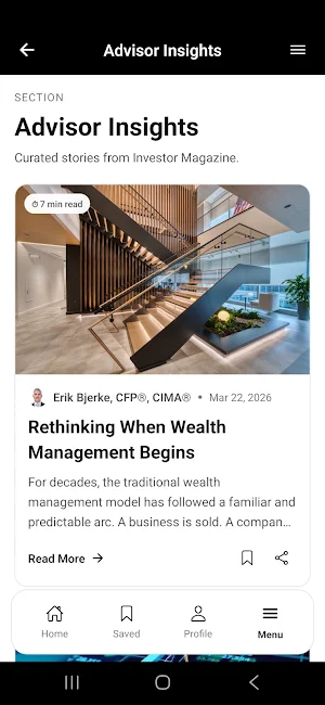 Investor Magazine Screenshot 1