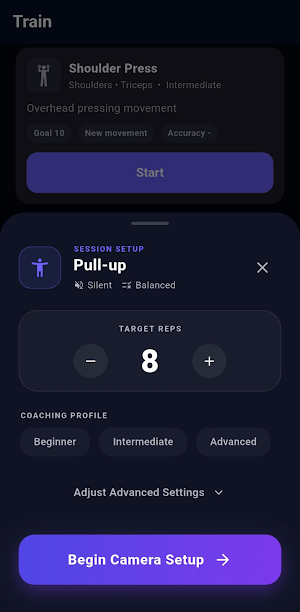 Formright: AI Workout Coach Screenshot 2