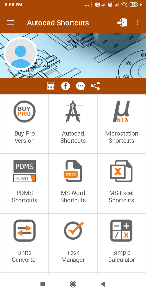 Autocad Shortcuts Screenshot 1