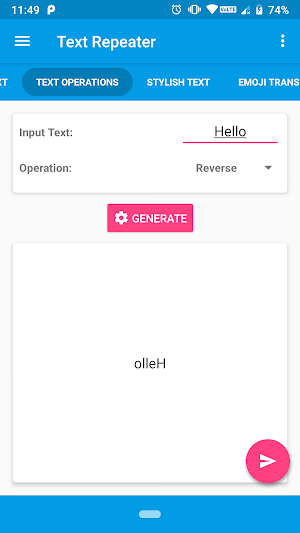 Text Repeater Screenshot 3
