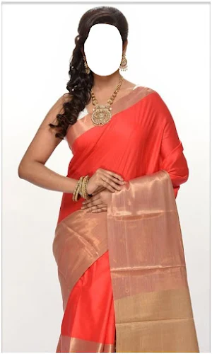 Diwali Saree Women Photo Frame Screenshot 3