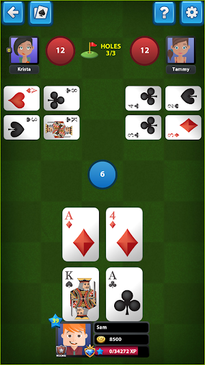 Golf Card Game: Relax and play Screenshot 0