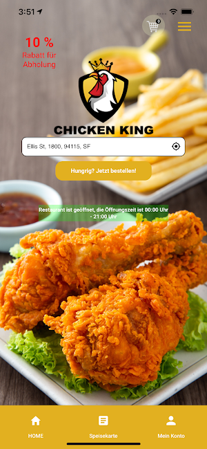Chicken King Essen Screenshot 0