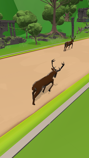 Animal Race-Flying Zoo Screenshot 0