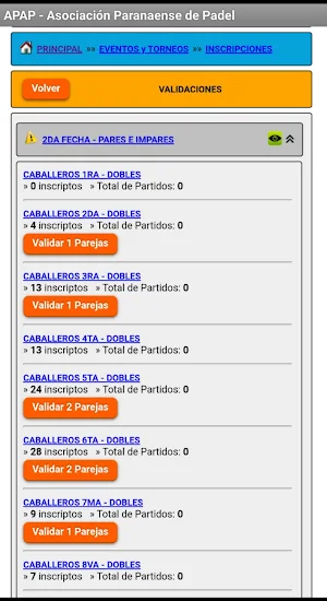 MS Padel Club Screenshot 2