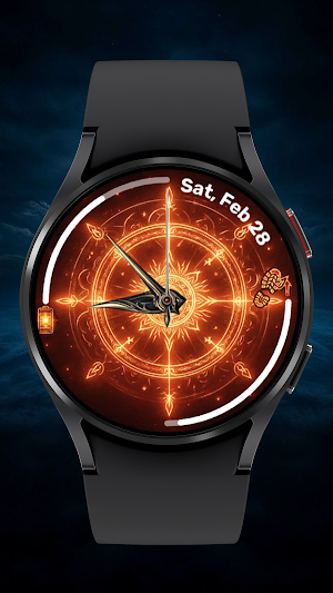 Power Animated Sign Watch Face Screenshot 0