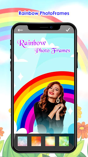 Rainbow Photo Editor &  Frames Screenshot 3