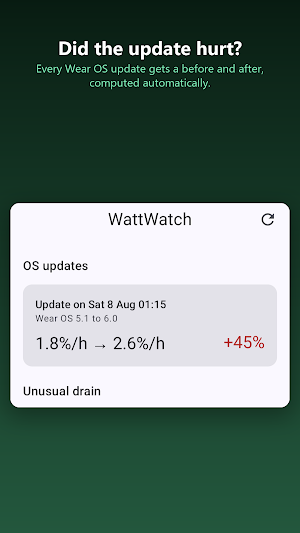 WattWatch: Watch Battery Screenshot 2