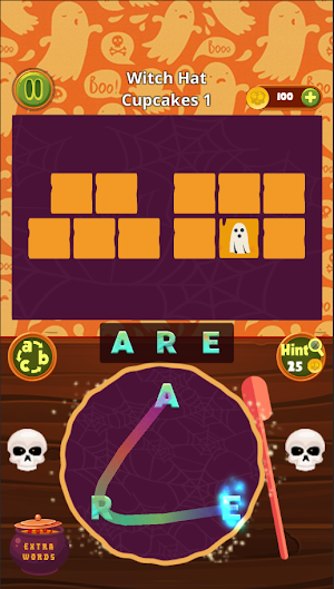 Witch Word: halloween puzzle Screenshot 2