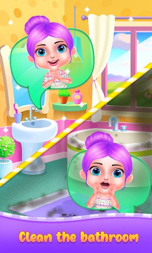 Baby Girl Candy World Screenshot 1