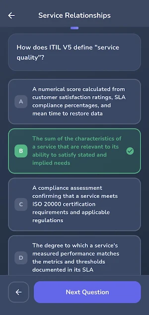 ITIL® 5 Foundation Exam Prep Screenshot 2